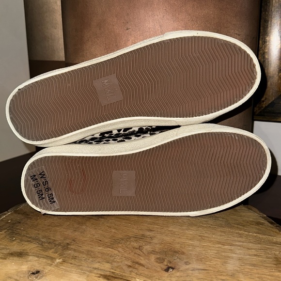 Madewell *NWOB* Unisex Sidewalk High-Top Sneakers in Spotted Calf Hair - Picture 8 of 9